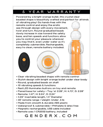 Gender X Orange Dream Default Title