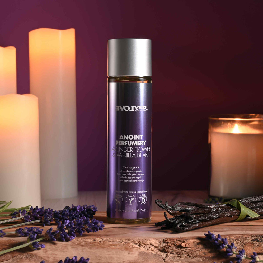 Anoint Perfumery Lavender Flower & Vanilla Massage Oil Default Title