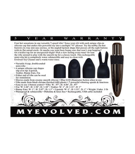 Evolved Tiny Treasures 5 Pc Silicone Vibe Kit Default Title