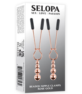 Selopa Beaded Nipple Clamps