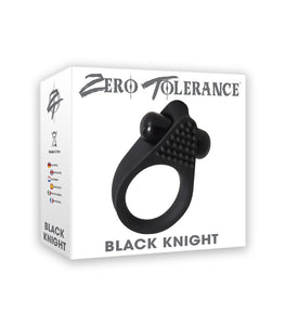 Zero Tolerance Black Knight Vibrating Cock Ring