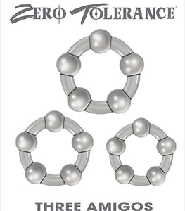 Zero Tolerance Three Amigos Cock Rings