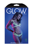 Glow Night Vision Bralette & Panty White