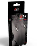 Kink Collection Vibrating Nipple Clamps Silver