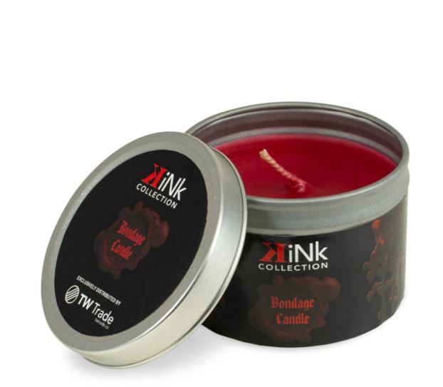 Kink Sensual Bondage Candle 4oz Red Default Title