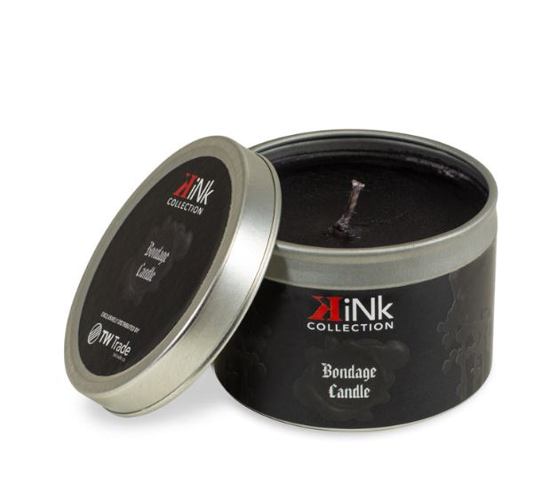 Kink Sensual Bondage Candle 4oz Black Default Title