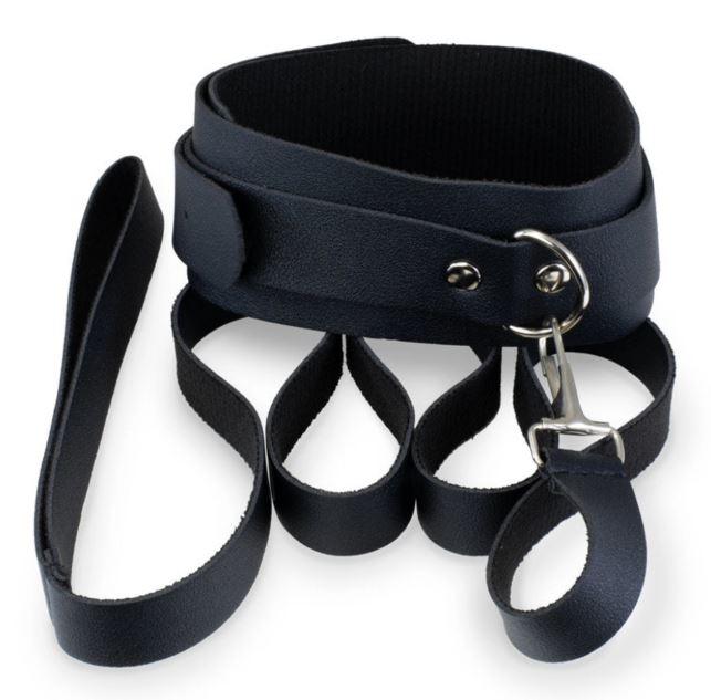 Kink Curious Beginner Bdsm Kit Black Default Title