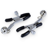 Kink Curious Ball Gag & Nipple Clamps Set Black