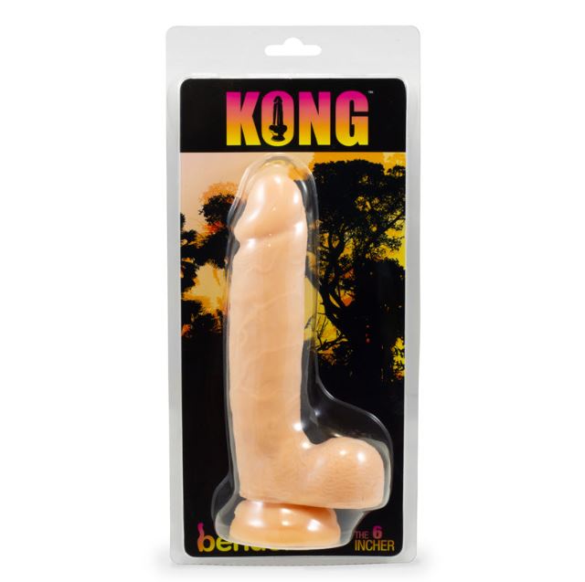 Kong Benderz Dual Density Dong 6in Flesh Default Title