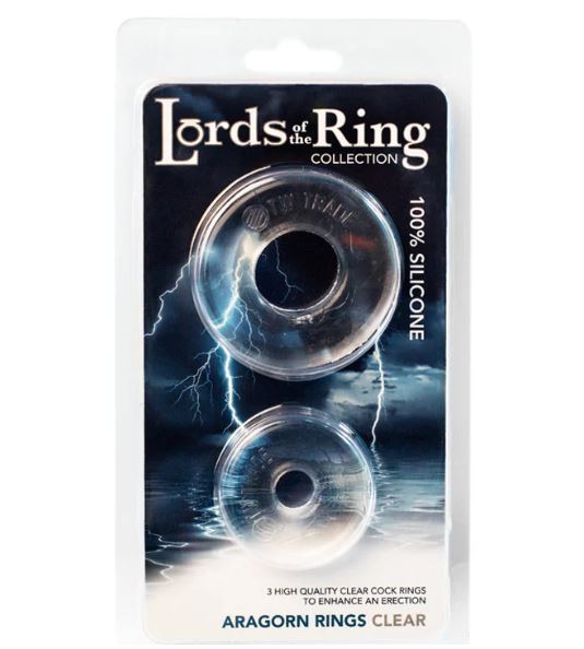 Lords Of The Ring Aragorn Cock Ring Clear Default Title