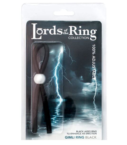Lords Of The Ring Gimli Cock Ring Black Default Title