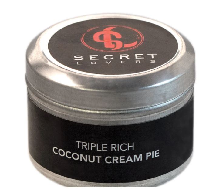 Secret Lovers Coconut Cream Pie Mini Edible Massage Candle 1oz Default Title