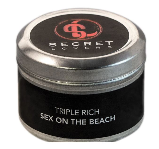Secret Lovers Sex On The Beach Mini Edible Massage Candle 1oz Default Title