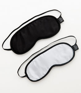 Fifty Shades Soft Twin Blindfold Set