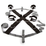 Fifty Shades Keep Still Over The Bed Cross Restraint Silver Default Title