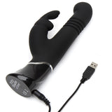 Fifty Shades Of Grey Greedy Girl Rechargeable Thrusting G-spot Rabbit Vibrator