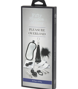 Fifty Shades Of Grey Pleasure Overload 10 Days Of Play Gift Set Black Default Title