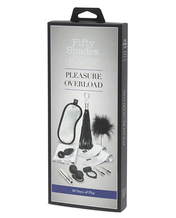 Fifty Shades Of Grey Pleasure Overload 10 Days Of Play Gift Set Black Default Title