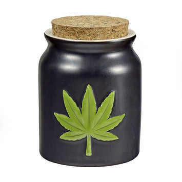 Green Leaf Stash Jar Default Title
