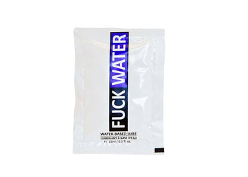 Fuck Water .3 Oz Water Based Lubricant Pillow Packs Default Title