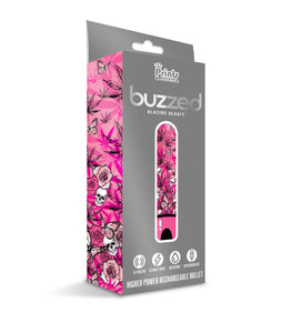 Prints Charming Buzzed Higher Power Rechargeable Bullet Blazing Beauty