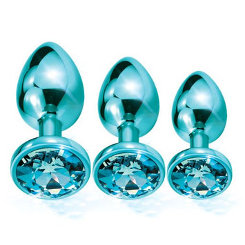 Nixie Metal Plug Trainer Set Metallic Blue