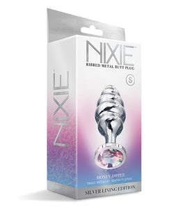 Nixie Honey Dipper Small Ribbed Stainless Steel Plug Default Title