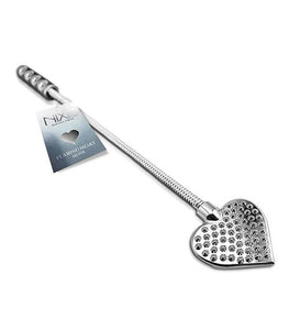 Nixie Stainless Steel Riding Crop Heart Default Title