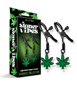 Stoner Vibes Adjustable Nipple Clamps Chronic Collection