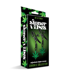 Stoner Vibes Adjustable Nipple Clamps Chronic Collection