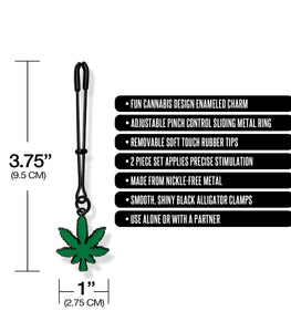 Stoner Vibes Tweezer Nipple Clamps Chronic Collection