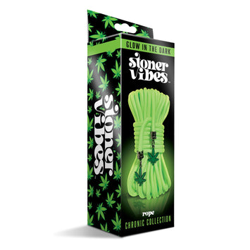 Stoner Vibes Rope 32ft Glow In The Dark Chronic Collection Default Title