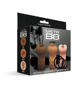 Mstr B8 6 Pk 3pc Stroker Kit