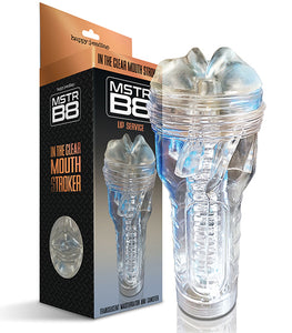 Mstr B8 In The Clear Mouth Stroker