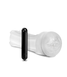 Happy Ending Vibrating Shower Stroker Mouth Default Title