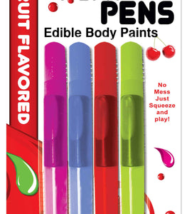 Play Pen Edible Body Paint 4 Pack Default Title