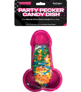 Pecker Candy Dish With Candy