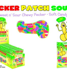 Sour Pecker Patch Display(12pcs)