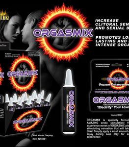 Orgasmix Stimulating Gel Tubes 144 Pc Display Default Title