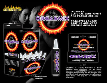Orgasmix Stimulating Gel Tubes 144 Pc Display Default Title