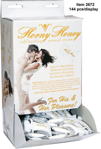 Horny Honey Arousal Gel 144pc Display Default Title