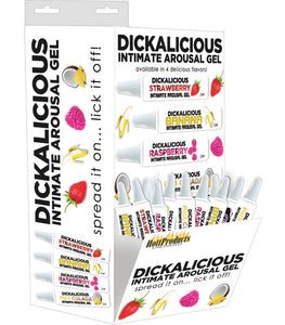 Dickalicious 2ml Tubes 144 Pc Wall Mount Display