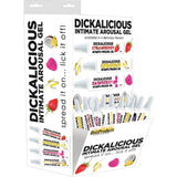 Dickalicious 2ml Tubes 144 Pc Wall Mount Display