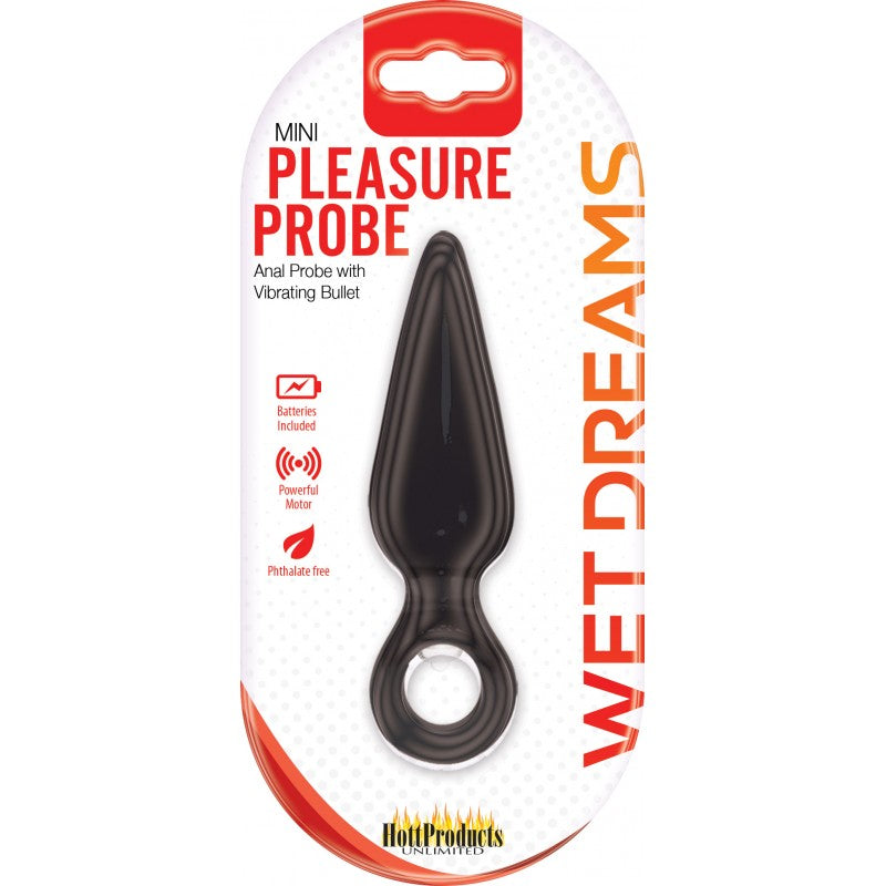 Mini Pleasure Probe Vibe Black Default Title