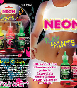 Neon Body Paints 3pk Carded Default Title