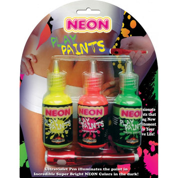 Neon Body Paints 3pk Carded Default Title