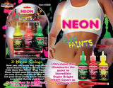 Neon Body Paints 3pk Carded Default Title