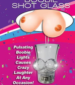 Light Up Boobie Shot Glass W/string Default Title