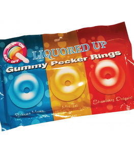 Liquored Up Pecker Gummy Rings 3pk