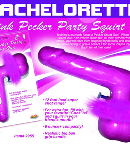 Pink Pecker Party Squirt Gun